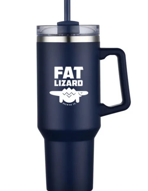 Custom branded large insulated tumbler
