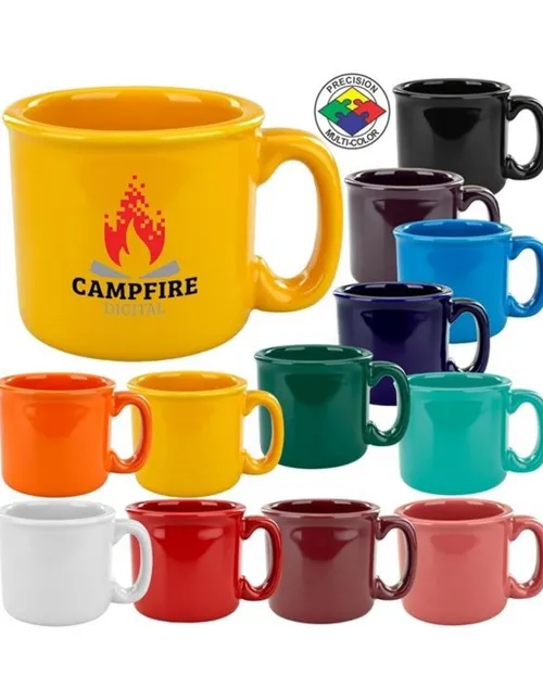 Custom branded ceramic mug