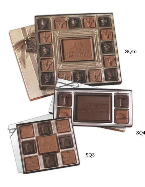 Custom branded chocolate bar