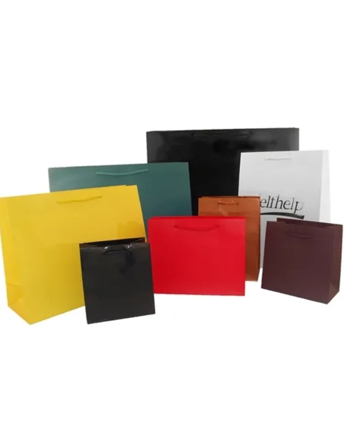 Custom branded gift bag
