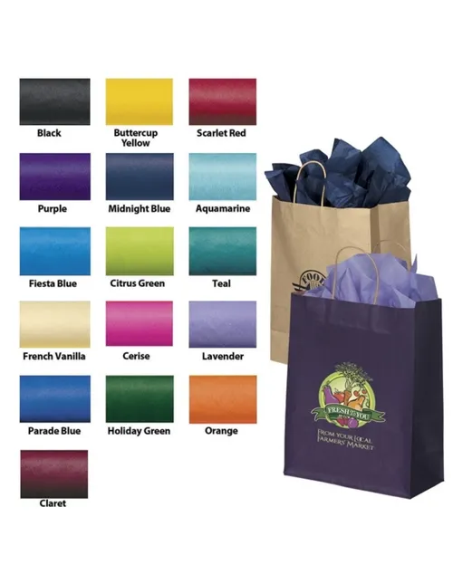 Custom branded gift bag