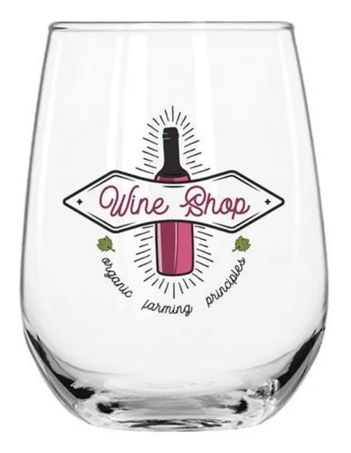 Custom branded wine tumbler